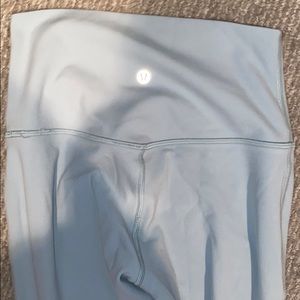 Sea foam green/blue Lulu Align leggings size 4